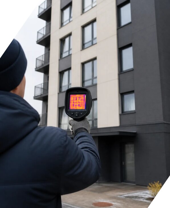 Тепловизионное обследование зданий в Подольске от 5209 р. | ЭкспертизаРоссия